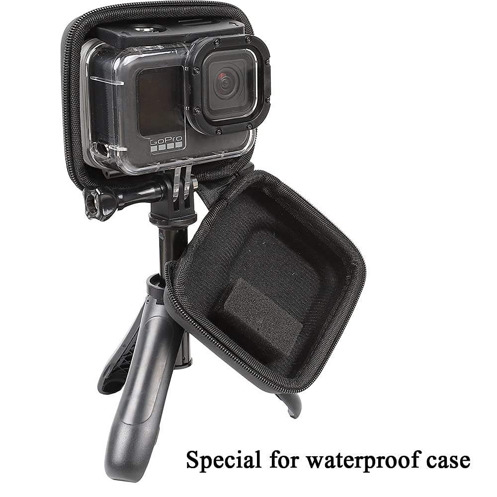 PellKing Hard Carrying Case for GoPro Hero 13 12 11 10 9 8 7 6 5 4 Waterproof Housing Case,DJI Osmo Action 5 4 3 Camera Waterproof Shell,Insta360 Ace