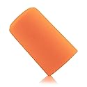 LEFXMOPHY Orange SM7B Pop Filter for Shure SM7B SM7dB Vocal Microphone RK345 Replacement Windscreen, Noise-cancellation Windsock Cover Wind Foam Cover