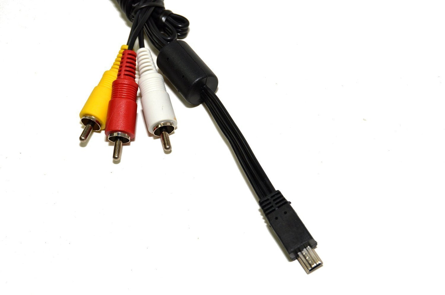 HQRP Mini USB to 3 RCA Audio Video Cable for Canon PowerShot SX160 is, SX170 is, SX600 HS, SX610 HS, SX700 HS, SX710 HS Digital Camera