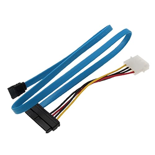22 Pin SATA with 4 Pin Power and Data Cable Assembly