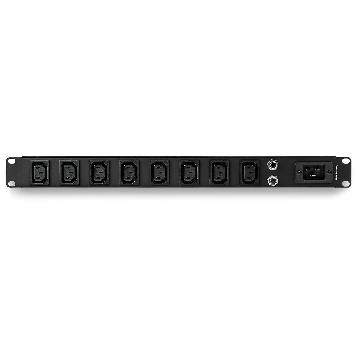 StarTech 8-Port 1U PDU, IEC C13, 16A 240V, Horizontal, TAA (PDU08C13H)