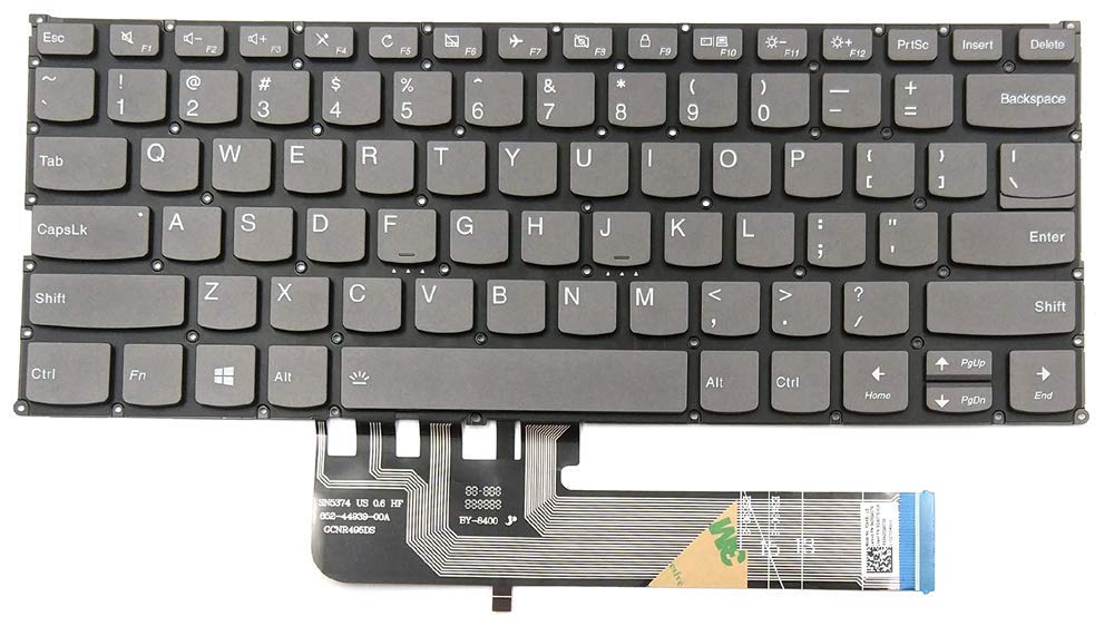 senlinxiaowu Original New for Lenovo Yoga 730-13IKB 730-13IWL 730-15IKB 730-15IWL Laptop US Keyboard Backlit