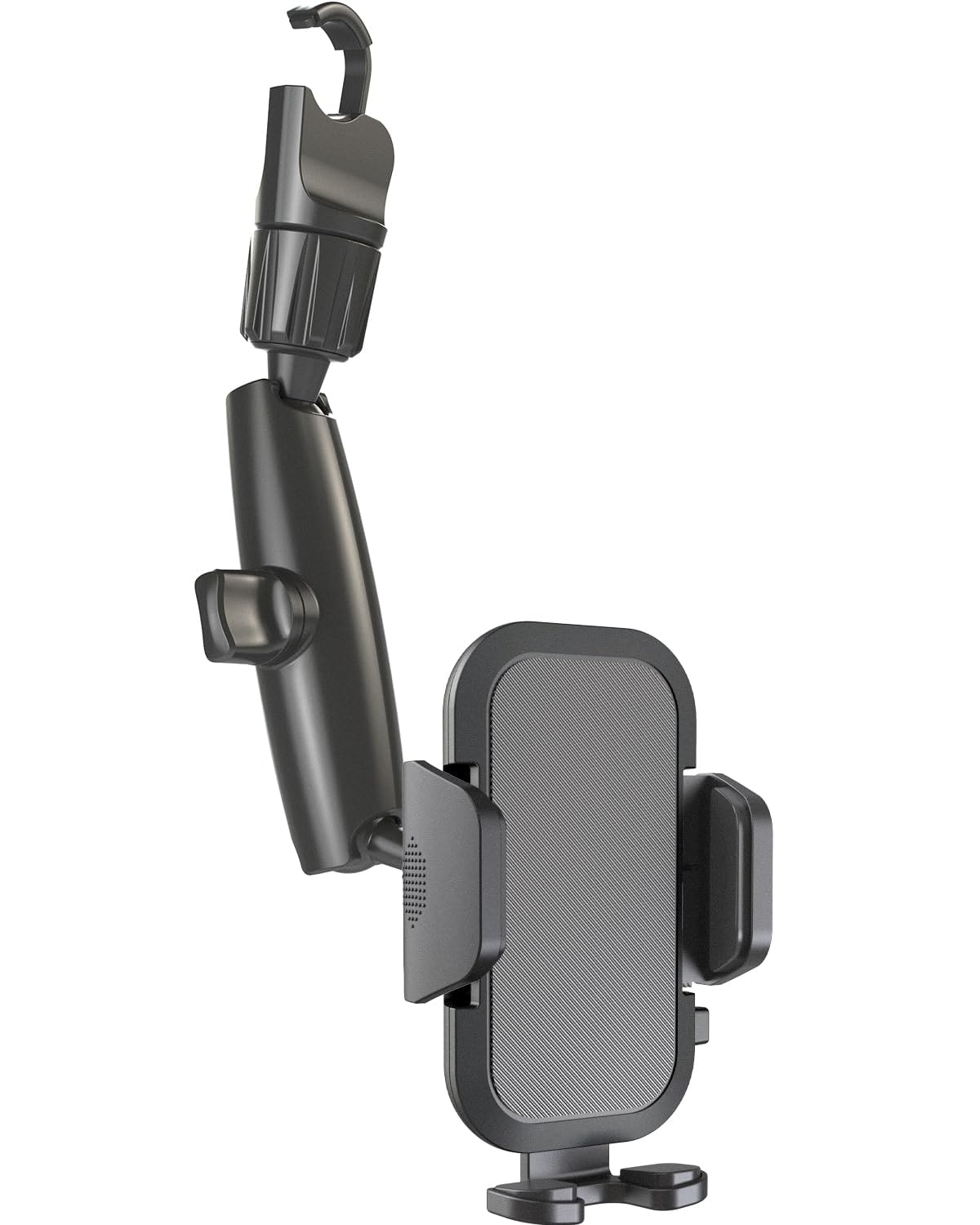 Oceavity 2026 Upgraded Rear View Mirror Phone Holders for Your Car, Multi-Directional Dual 360 Rotatable Adjustment Phone Mount for iPhone Android