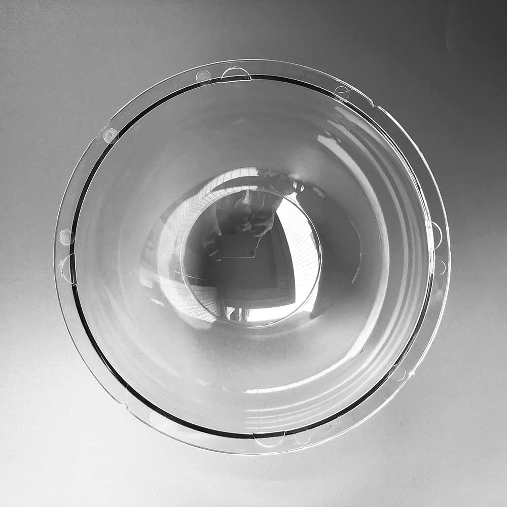 5 Inch Indoor Outdoor Acrylic Glass Clear Dome Cover Surveillance Security CCTV Camera Dome Housing Transparent Case Plexiglass Hemisphere Monitoring