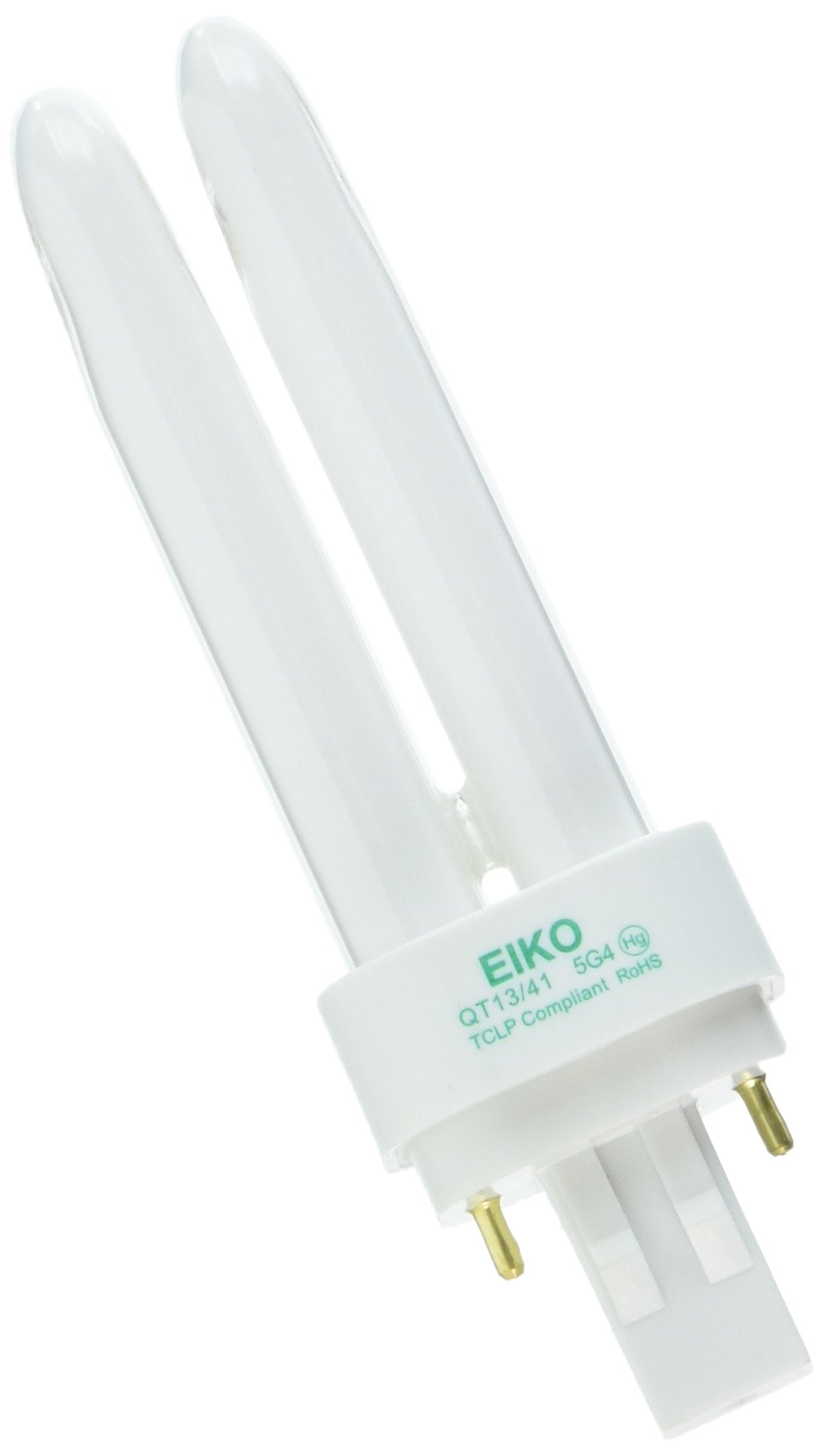 Eiko QT13/41 13W Quad-Tube 4100K GX23-2 Base Fluorescent Halogen Bulbs