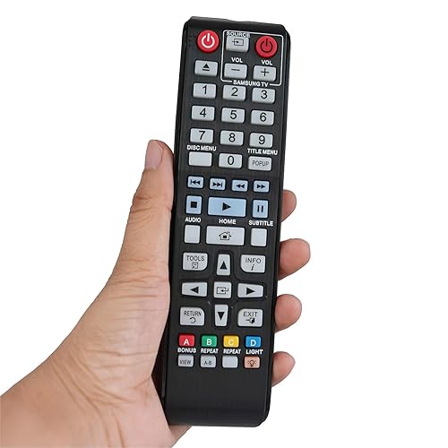 Replacement Remote Control for Samsung BD-D5100/ZA AK59-00113A AK59-00177A AK59-00177B Smart BD Blu-ray DVD Player