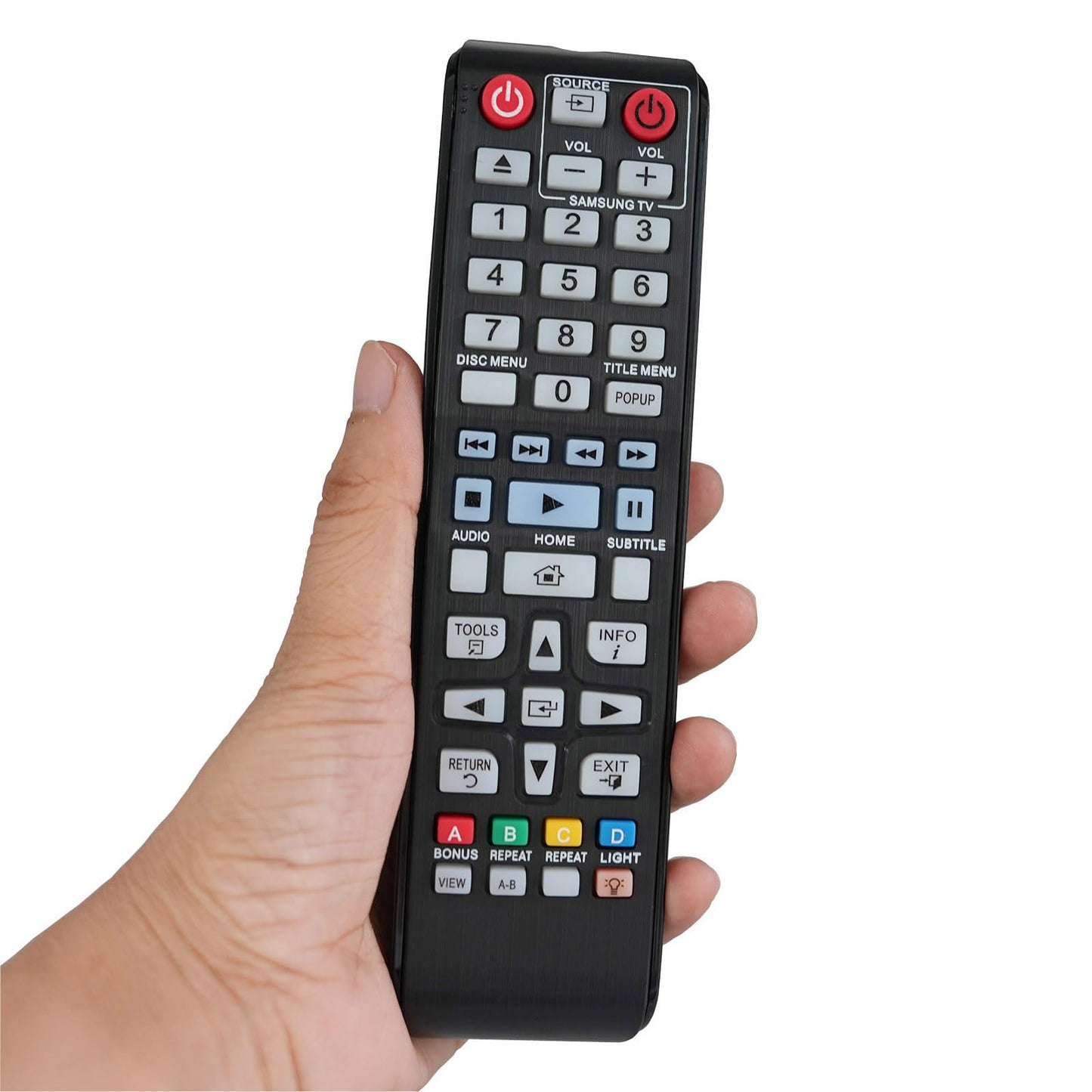 Replacement Remote Control for Samsung BD-D5100/ZA AK59-00113A AK59-00177A AK59-00177B Smart BD Blu-ray DVD Player