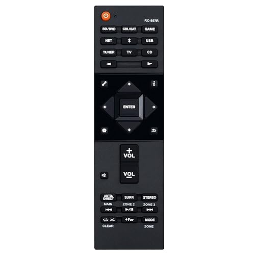RC-957R Replace Remote Control for Pioneer AV Receiver VSX-LX102 VSX-832 VSX-932 VSX-933