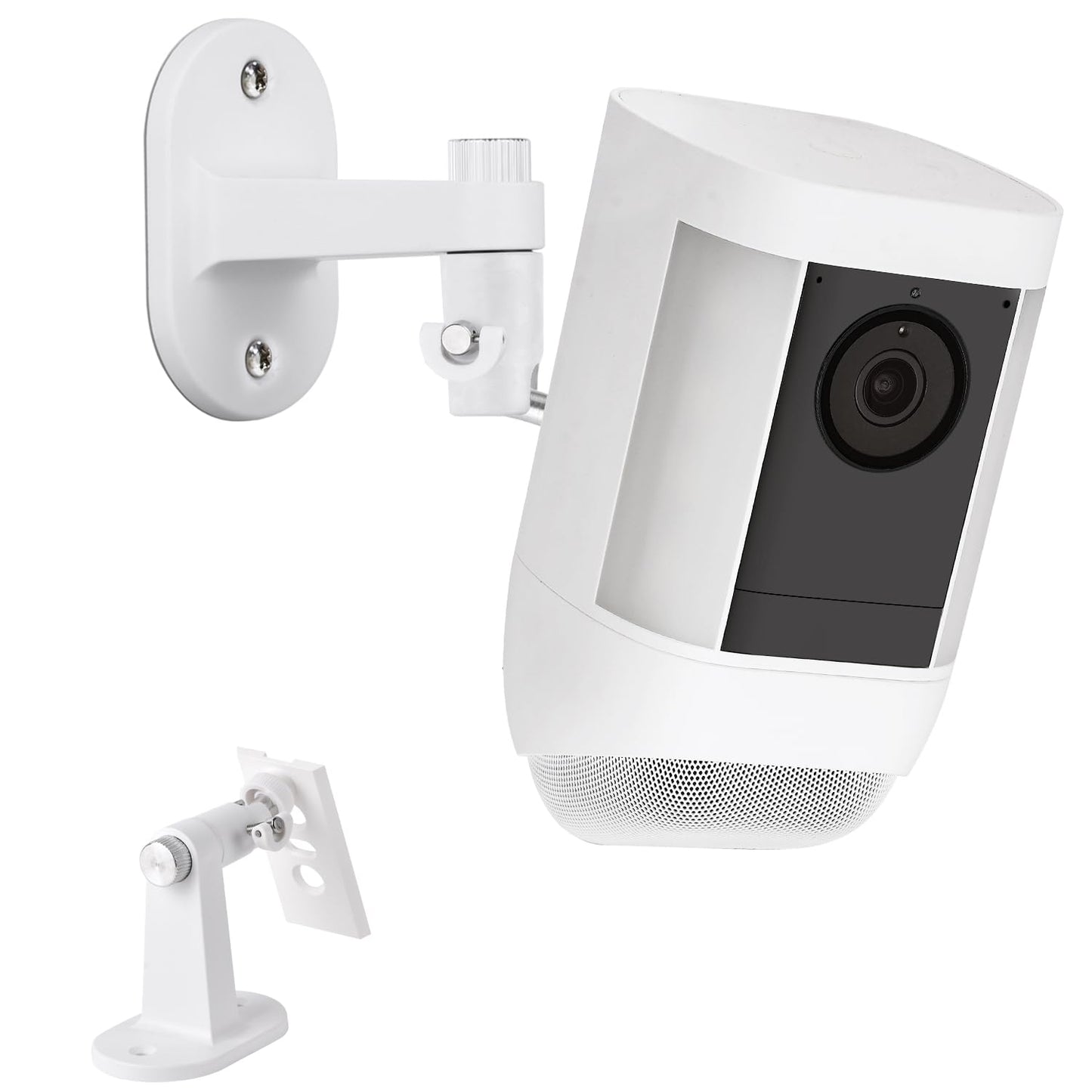ALERTCAM Security Wall Mount for Ring Spotlight Cam Battery and Ring Spotlight Cam Plus/Pro (Battery), 360° Adjustable Indoor/Outdoor Mounting Bracket