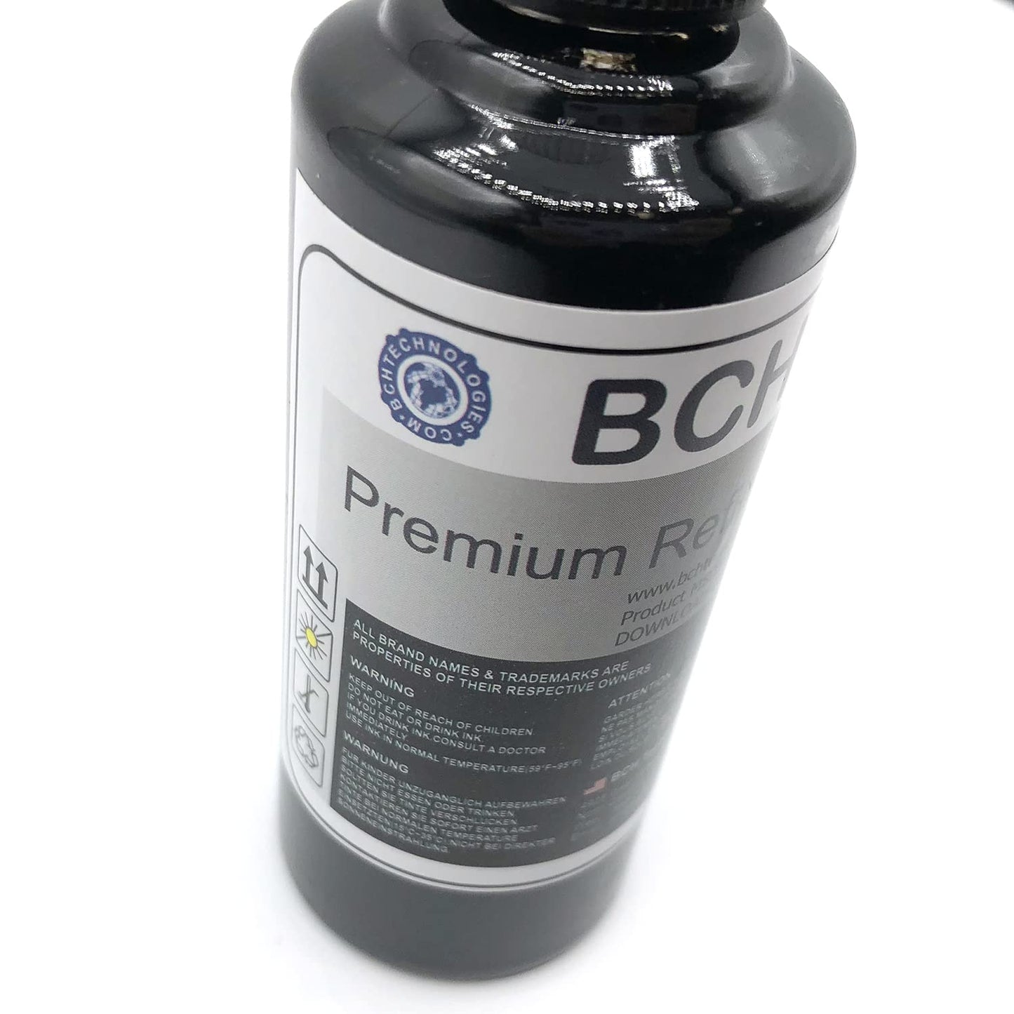 BCH Premium DTF Printer Ink - 100 ml Black for Inkjet Direct to Film Heat Transfer Printing…