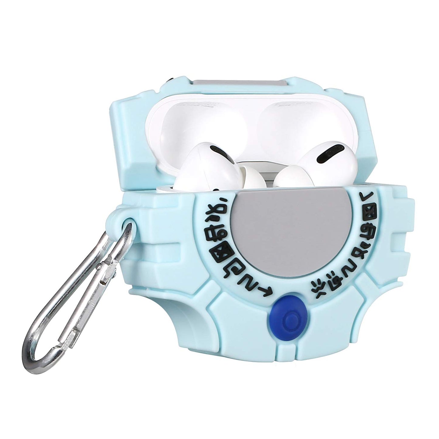 Coralogo for Airpods Pro 2019/Pro 2 Gen 2022 Case, Cute Stylish Cartoon Funny Character Protective Keychain Cover 3D Fun Cool Silicone Skin Air pods
