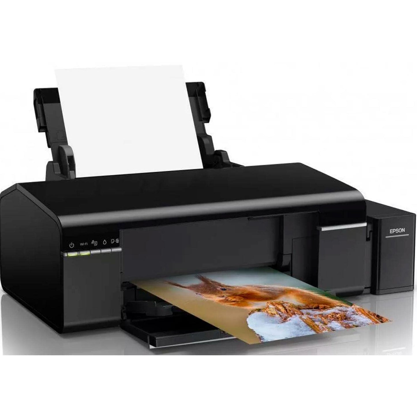 Epson L805 Ink Tank System (ITS) Wireless Printer - Inkset Included (A4 borderless, direct print on CDs/DVDs)