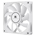 Thermalright TL-8015W CPU Cooling Fan - 80mm Slimline Computer Case Cooler, Quiet 4pin PWM, 2200RPM Speed, 15mm Slim (White)