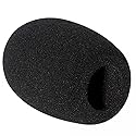 OnStage On-Stage ASWS40B Windscreen for Pencil Microphones, Black