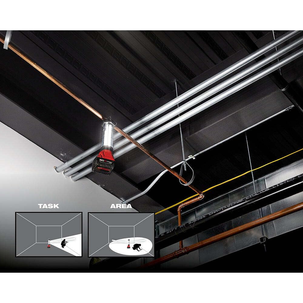 2363-20 Compatible with Milwaukee 18V USB Charging Led Lantern/Flood Light (Tool Only)