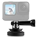Mob Armor Action Camera Direct Mag - Magnetic Car Mount, Aircraft-Grade Material, Compatible w/GoPro Hero, GoPro Max, DJI Osmo, & Any Action Cameras