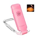 LUXSWAY USB Rechargeable Book Light for Reading,Small Book Reading Light in Bed,Clip On Bookmark Kids Light for Bed,Brightness Adjustable for Eye
