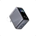 Anker Prime Charger,160W 3-Port Compact GaN USB C Charger,Smart Display,Touch Control,Up to 140W Fast Charging for One Device,for MacBook