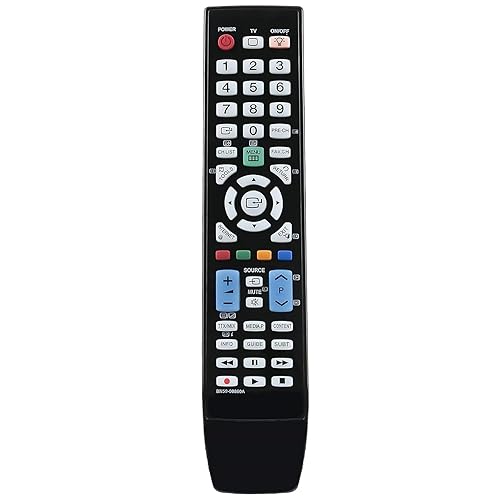 BN59-00860A Replace Remote Control Applicable for Samsung TV LN52B750 LN65B650 UE46D6510 UN32EH4500 UN46ES6100F UN32EH5300 LN40B750U1F LN46B750U1F