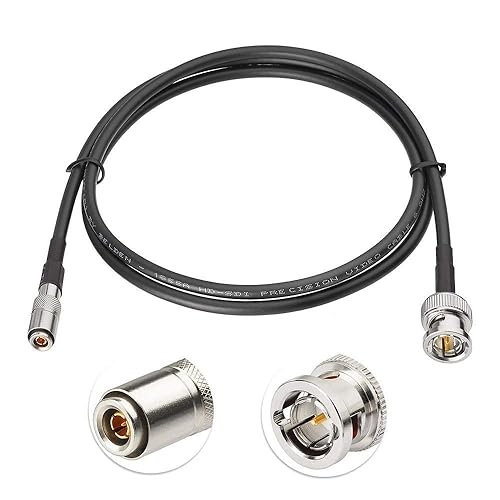 Superbat HD SDI Cable, DIN 1.0/2.3 to BNC Male Cable 3ft Belden 1855A for Blackmagic BMCC/BMPCC Video Assist 4K Transmissions & HyperDeck Kameras