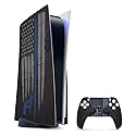 MightySkins Gaming Skin for PS5 / PlayStation 5 Bundle - Thin Blue Line K9 | Protective Viny wrap | Easy to Apply and Change Style | Made in The USA