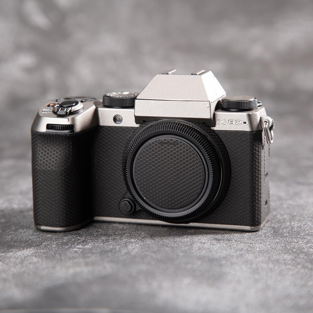 X-S20 Anti-Scratch Cover Skin Sticker Protective Sticker for Camera Body for Fujifilm X-S20 (Titanium)