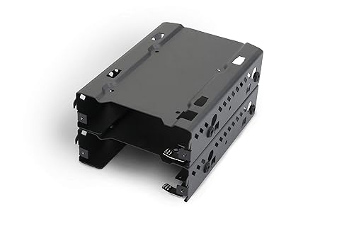 Phanteks - Stackable 3.5" HDD Bracket Duo Pack Cases PH-HDDKT_03,Black