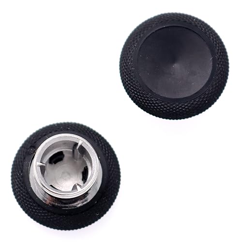 PartEGG 2X Standard Height Sticks Magnetic Analog Concave Short Thumbstick Replacement for Xbox Elite Controller Series 2 - Black