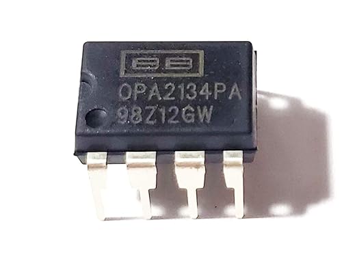 Juried Engineering OPA2134PA OPA2134 SoundPlus™ Audio Operational Amplifier with Low Distortion, Low Noise and Precision Breadboard-Friendly IC DIP-8