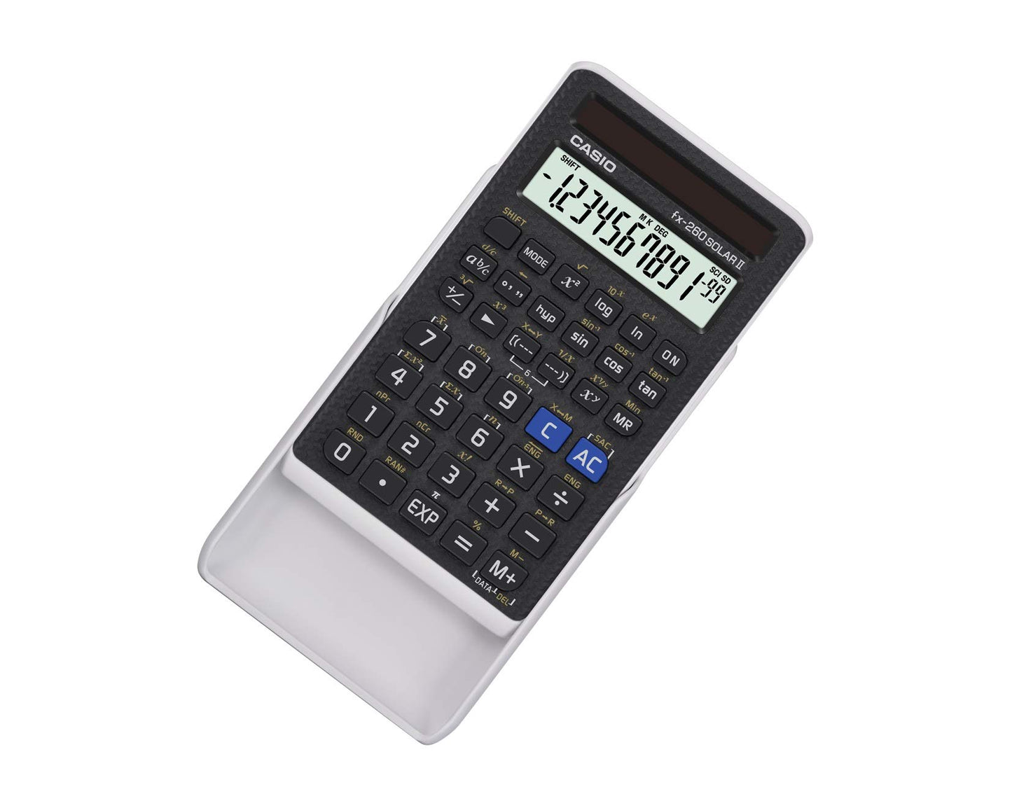 Casio Scientific Calculator Black, Compact FX260SOLARII