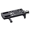Audio-Technica AT-HS10BK 1/2" Universal Headshell for 4-Pin Turntable Cartridges, Black