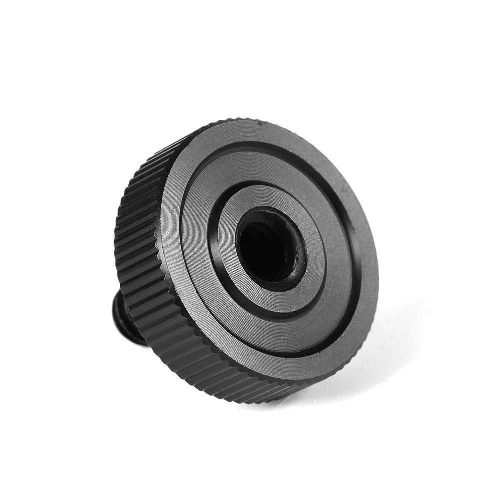 Acouto Black 1/4" Male to 1/4" Female Screw Adapter for Camera Tr Bracket Stand