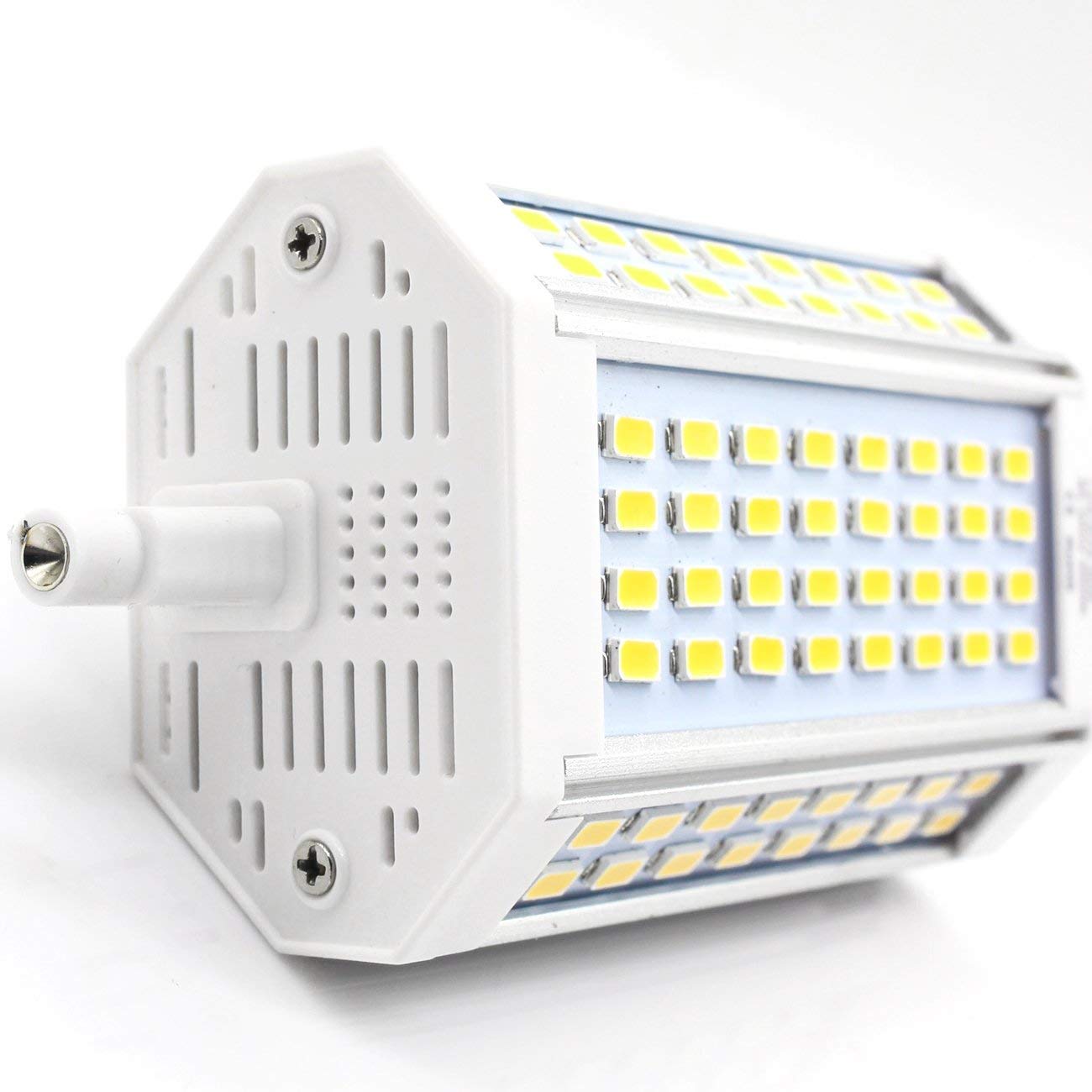 Rowrun 30W R7S J118 T3 LED Bulb Daylight White R7S Base 118mm 300W Equivalent Double Ended led Replacement for Halogen Workshop Lighting Bulb 6000K