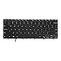 AUTENS Replacement US Keyboard for Dell XPS 15 9550 9560 / Inspiron 7558 7568 / Precision 5510 5520 5530 5540 Laptop Backlight No Frame