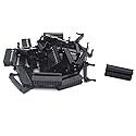 Antrader 20 Sets 2.54mm Pitch Connector FC-20 Pin Straight IDC Box Headers Connector Box Headers Female Connector