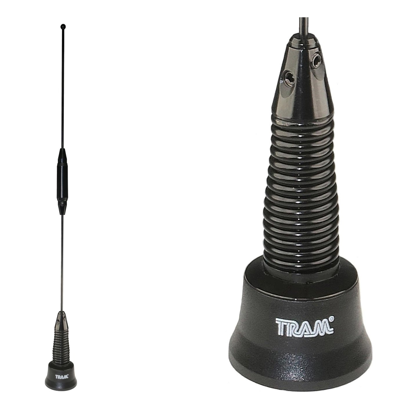 Tram® 150 to 170/440 to 520/800 to 960 MHz 4.12-dBi Gain 17-1/2-In. Tall Pre-Tuned Tri-Band NMO Wideband Antenna