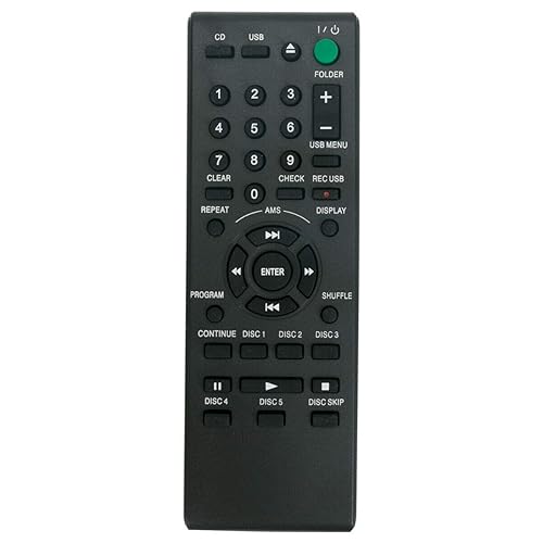 New RM-ASU100 Replace Remote for Sony CDP-CE500 CDPCE500 Compact Disc Player