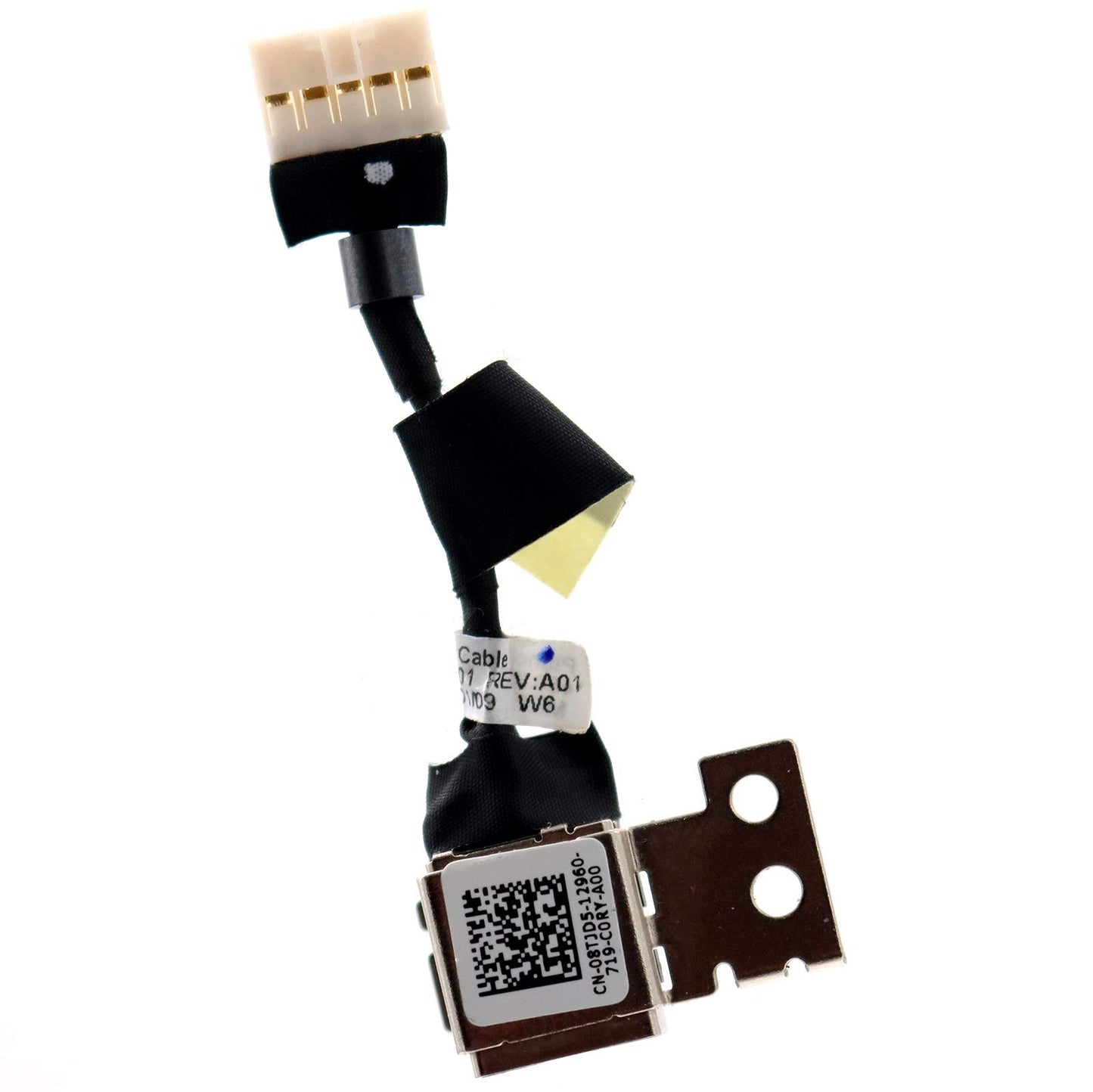 Deal4GO AC DC Power Jack Socket Connector Charging Port DC-in Cable Harness Replacement for Dell Latitude 11 3150 3160 450.2106.1001 8TJD5 08TJD5