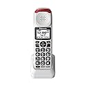 Panasonic Cordless Phone Handset Accessory Compatible with KX-TGM420W Series Cordless Phone Systems - KX-TGMA44W (White)