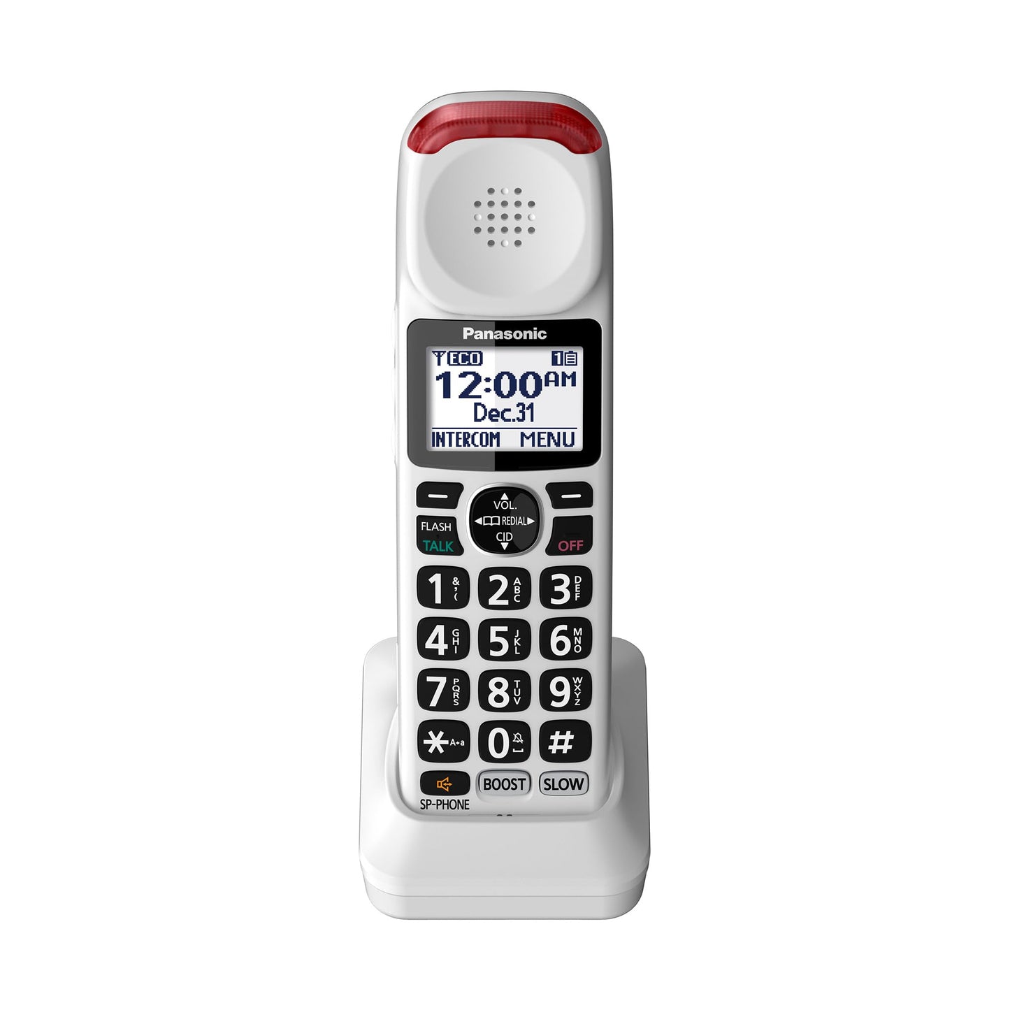 Panasonic Cordless Phone Handset Accessory Compatible with KX-TGM420W Series Cordless Phone Systems - KX-TGMA44W (White)