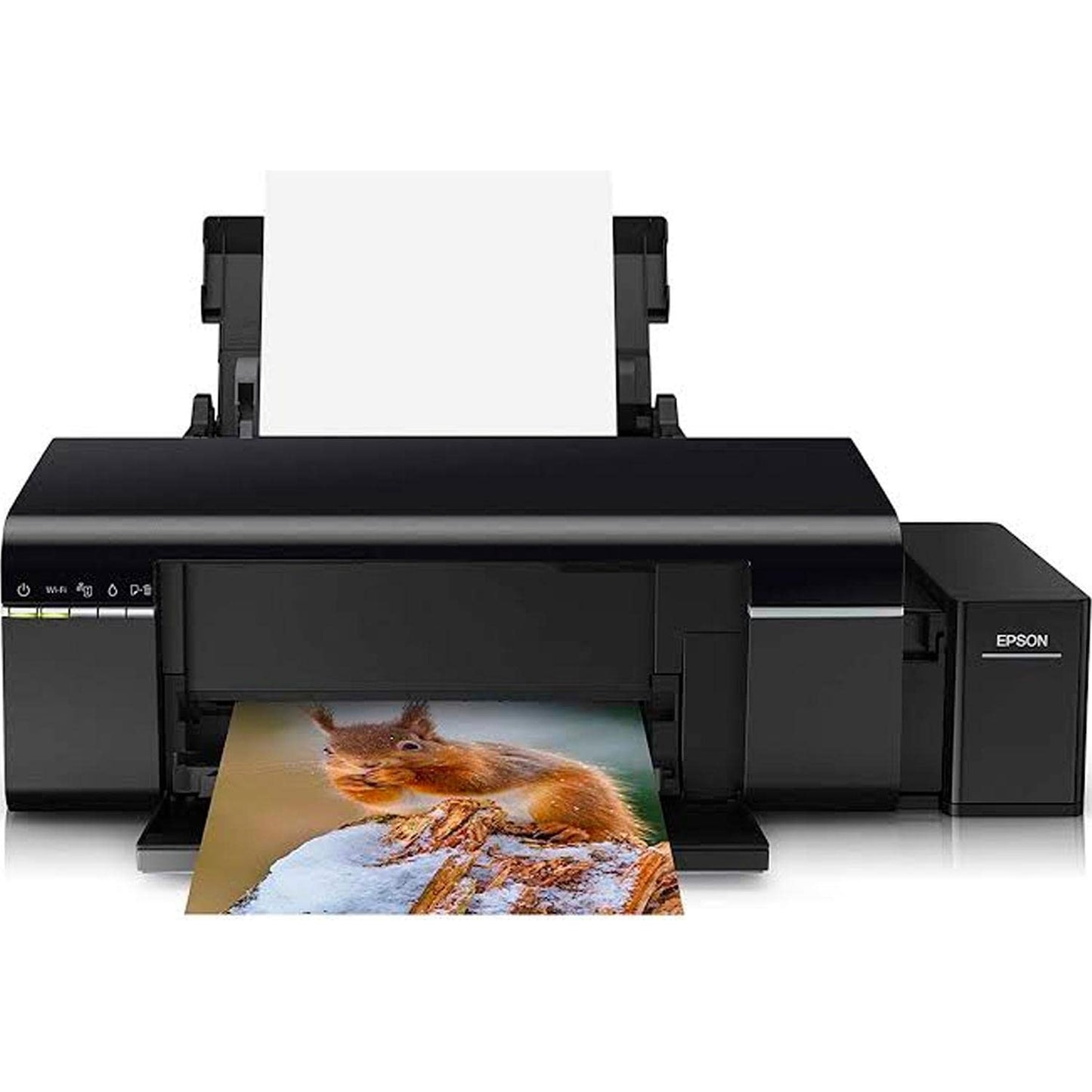 Epson L805 Ink Tank System (ITS) Wireless Printer - Inkset Included (A4 borderless, direct print on CDs/DVDs)