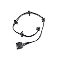 ELFJMZP SATA 15PIN Male to 5 SATA 15 Pin Female Power Splitter 1 to 5 Serial ATA Powered Expansion Cable for PC/NAS/Server SSD/HDD, DVD/CD-ROM - 28.3