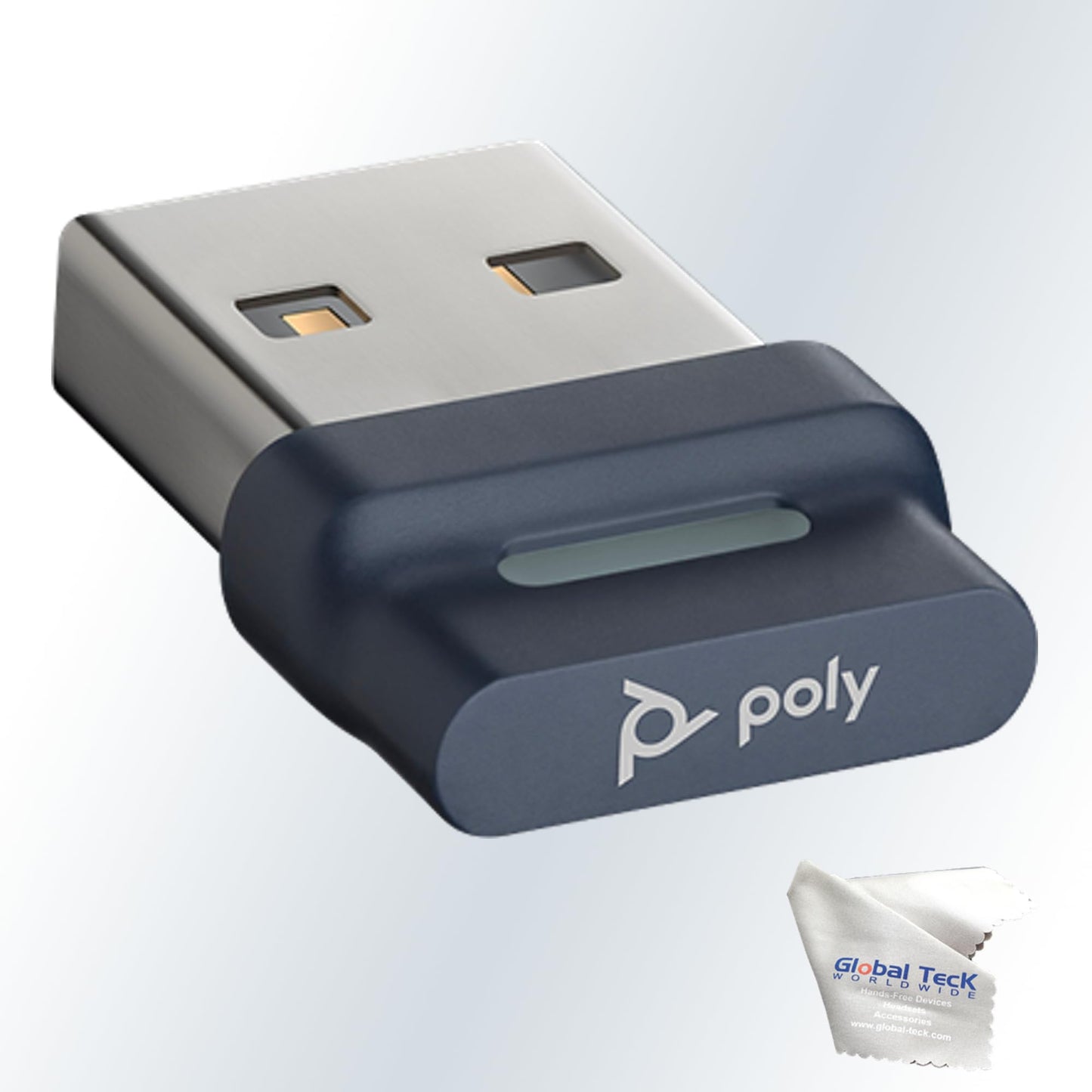 Poly Plantronics BT700 USB-A Bluetooth Adapter Dongle - 217877-01 - for Voyager Free 60 Earbuds, Legend, Voyager 5200, Focus, Sync Speaker, Compatible