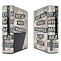 MightySkins Skin Compatible with Microsoft Xbox 360E (3rd Gen) - Who Wander | Protective, Durable, and Unique Vinyl Decal wrap Cover | Easy to Apply