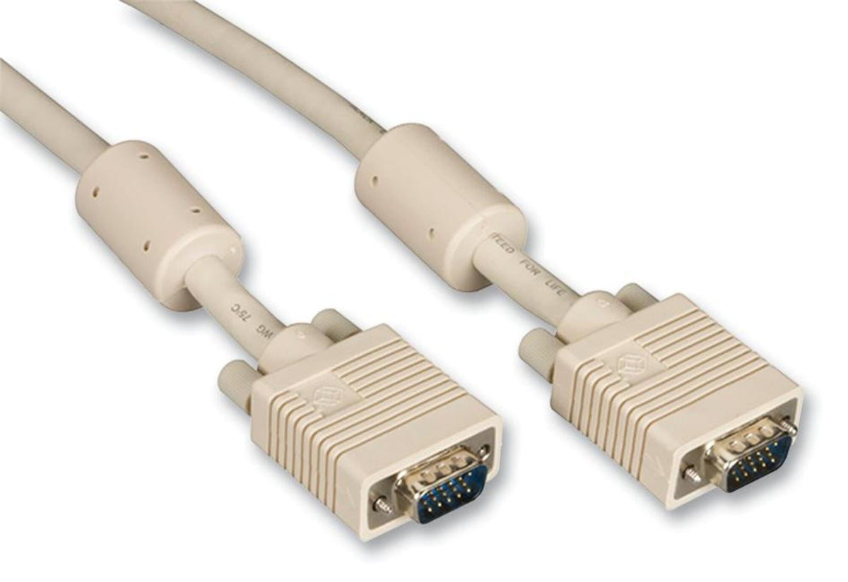Black Box VGA Video Cable FERRITE MM BG 5FT