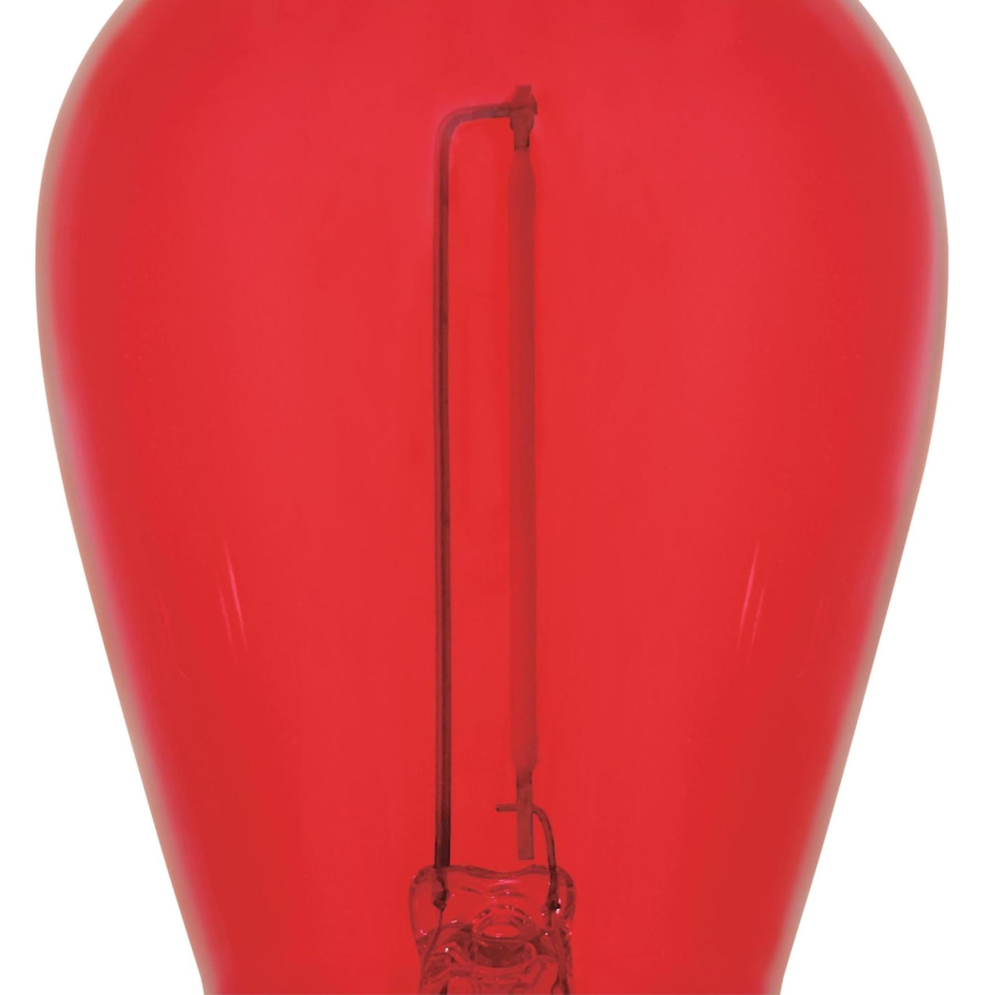 Westinghouse 53770EC2 2 Watt (40 Watt Equivalent) S14 Omni Filament Red LED Light Bulb Medium (E26) Base, 2-Pack