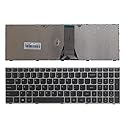 Laptop Replacement Keyboard Fit Lenovo IdeaPad 300-15 300-15IBR 300-15ISK 300-17ISK 305-15ABM (No Backlight Sliver)