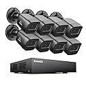 SANNCE 1080P Security Camera System 8CH H.264+ 1080N Home Surveillance DVR and (8)×1080P Weatherproof Outdoor CCTV Camera with 100ft Night Vision
