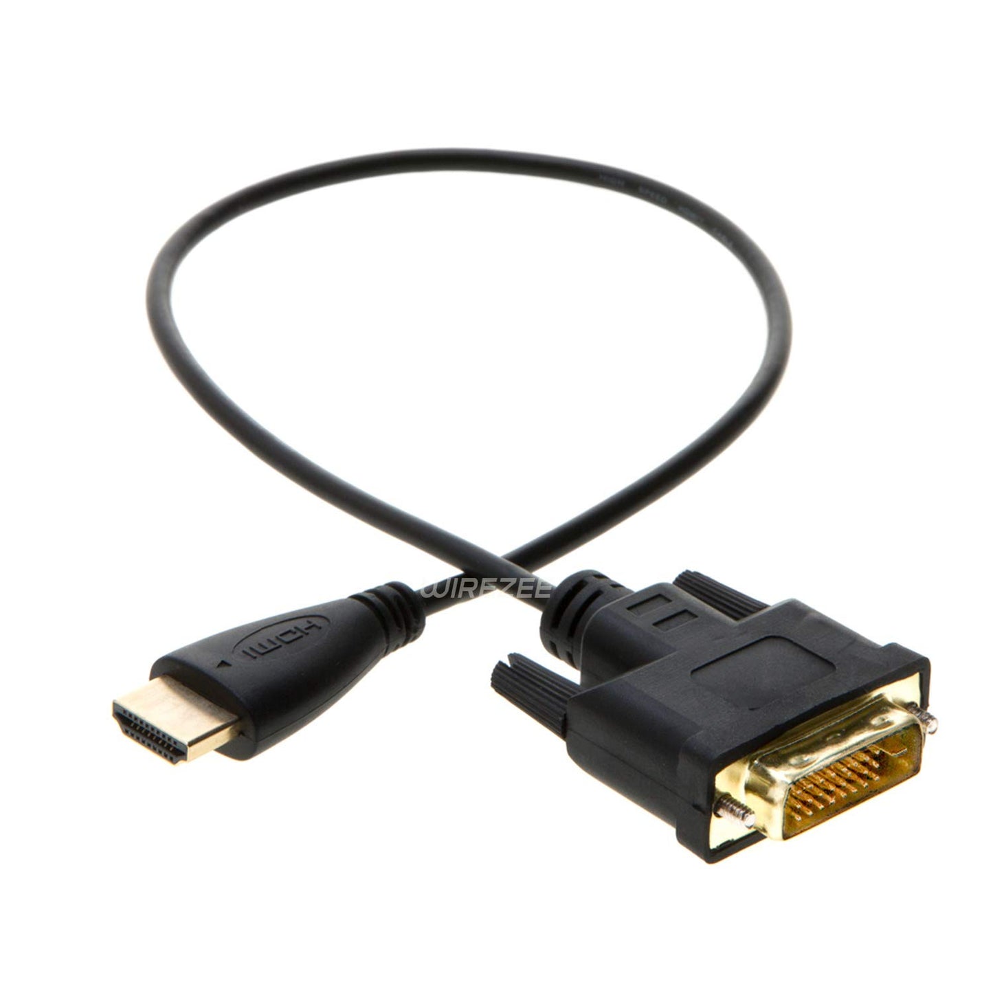 DVI-D to HDMI Video Cable 24+1 Pin Dual Link M/M 1.5f 3ft 6ft 10ft 15ft 25ft (3FT)
