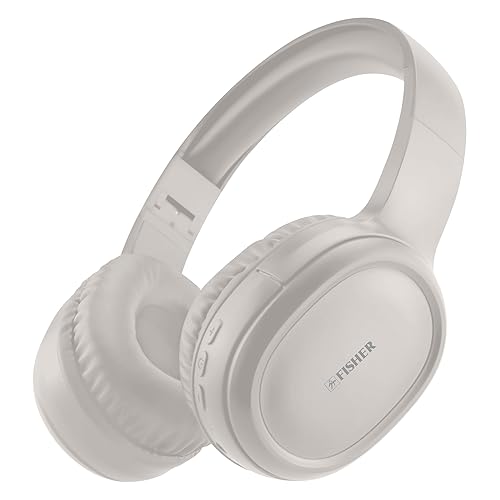 Fisher Active Noise Cancelling Headphones, Over Ear Wireless Bluetooth 5.3 w Microphone, Lightweight Comfortable Headset for Home Travel, 16H…